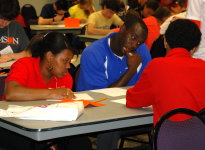 Students taking the test in 2008